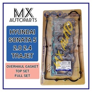 HYUNDAI SONATA 5 2.0 2.4 TRAJET 2.0 G4JP ENGINE TOP OR FULL OVERHAUL GASKET SET (CARBON)