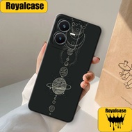 HP (RoyalCase) Softcase for Vivo Y22 Y35 4g V25 V25e Case Pl4net Motif