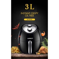 空氣炸鍋 air fryer air fryer khind Airbot Air Fryer AF100  Oil Free Single Pod Non-Stick Teflon Timer Ki