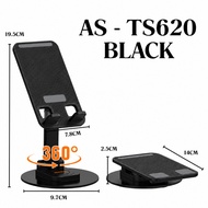 🔥IN STOCK🔥abodos AS-TS620 360° Metal Desktop Phone Holder 📱 For Mobile & Tablet  Adjustable Angle