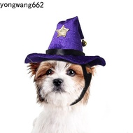 NORYX Pet Pirate Hat, Pet Witch Hat Adjustable Cat Wizard Hat, Funny Breathable Soft Cat Spider Hat 