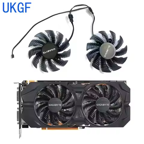 85MM 4PIN T128015SU T129215SU 4PIN GTX 950 960 GPU fan for Gigabyte GeForce GTX 960 GTX 950 R9 390 3