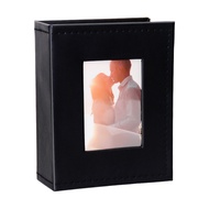Slip-in Photo Album Faux Leather Cover 50 Pages 100 Pockets 4x6-Inch Wedding Travel Baby Shower Kids