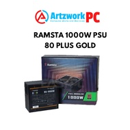 RAMSTA 1000W FULL MODULAR  80 PLUS GOLD PSU
