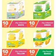 Mr. Hat Gulaman Unflavored & Flavored (Jelly Powder) Box