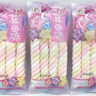 棉花糖盛之花长条彩卷软糖棉花糖怀旧糖果休闲零食棉花糖袋装Cotton candy flowers long color roll marshmallow marshmallowq2r7yf6m120.