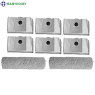 [BABYKO] Replacement Kit for ECOVACS T80 for OMNI: Rollers & Dust Bags