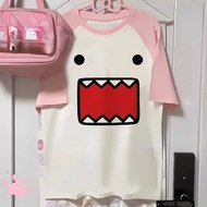 Domo Teen T-Shirt - Harajuku Streetwear Comfortable Pastel Gothic