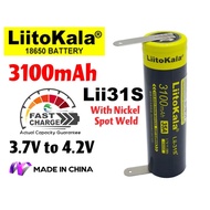 18650 Liitokala Battery Custom DIY Lithium Li Ion 3.7V 4.2V With Nickel Spot Weld HE4 HG2 VTC6 VT5A 