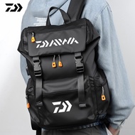 GTWB Model DAIWA Baru 2023 Ransel Backpack Outdoor Luar Ruangan Pria Tas Hiking Tas Multifungsi Tahan Air Bersirkulasi Tas Laptop Santai Ransel Pancing Travel Tas Sekolah