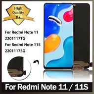 6.43"Super AMOLED for Xiaomi Redmi Note 11 2201117TG Digital Display Touch Screen Assembly for Redmi