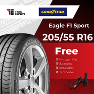 GOODYEAR Eagle F1 Sport XL (With Installation) 205/55R16 225/45R18