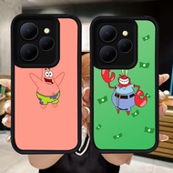 Q67 Soft Sponebob Casing for Tecno POP Pova Spark GO1S 4 GO 2023 2024 8 9 20 GO1 7 5 6 GO2 Camon 12 