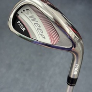 PRGR Ladies Golf Club Ladies No. 7 Practice Iron Beginner Carbon Practice Rod Single No. 7 Iron