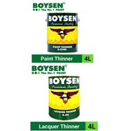 BOYSEN PAINT THINNER B0340 OR BOYSEN LACQUER THINNER B50 1 GALLON (4 LITERS)