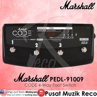 Marshall PEDL-91009 4-way Footswitch for Code Guitar Amplifier CODE25 / CODE50 / CODE100 Head (PEDL91009 / PEDL 91009)