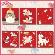 6/18/36 Red Envelopes 2026 Red Envelopes Year of the Horse Money Bags Chinese New Year Red Envelopes