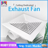 🔝 Original 【24 hours delivery】Ventilation fan 8/10/12 inch exhaust fan ceiling exhaust fan kitchen strong wind household silent bathroom louver exhaust fan