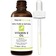 Vitamin E Oil-100% Purity, 85,800 IU. Repair Dry and Damaged Skin Due to Surgery and Acne, Reduce Bl