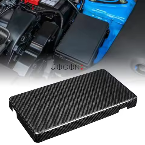 For Honda Civic Type-R FK8 (5Dr Hatch) 2017 2018-2021 Carbon Fiber Car Fuse Box Battery Protection C