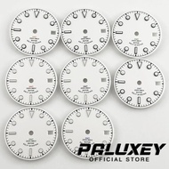 PALUXEY White BB58 NH34 29mm Black Watch GMT Mark Dial Luminous Watches Parts Suitable for NH34A 4R3