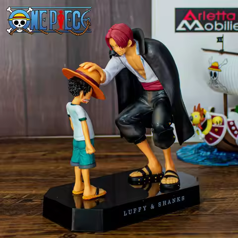 One Piece 18cm Luffy Action Figures Model Toys Pvc Monkey D. Luffy Figures One Piece Anime Statue Mo