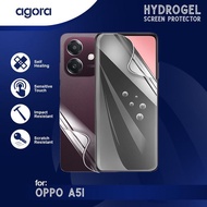 LAYAR Anti-Scratch Hydrogel For Oppo A5I Hydrogel SCREEN Protector Film - ANTI SPY, FULL SCREEN, OPP