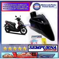 Win Brand Quality Front MudguardOriginal Vario 110 FI Black Color part Code K46 2014-2019