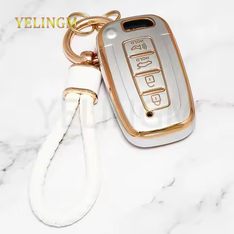 TPU Key Case Cover 3 4 Buttons Fob for Hyundai IX35 Elantra Sonata 8 9 for Kia Sportage K5 K2 Sorent