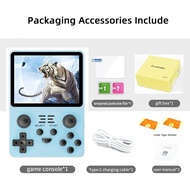 Powkiddy RGB20S Open Source Handheld Console - 3.5" IPS HD Screen, Dual Joystick, Retro GBA/Arcade E