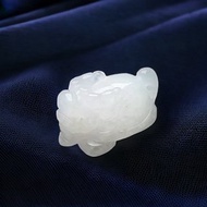 冰種翡翠龍龜 | 天然緬甸玉翡翠A貨