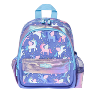 Smiggle - 【0.3kg 超輕護脊】Unicorn 獨角獸 6L 護脊書包 26 cm 兒童背囊 | 紫色 | 兒童旅行袋 | 幼兒書包 ｜平行進口