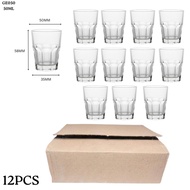 12PCS Beverage Drinking Glassware,2 oz Glasses, glass Mini Beer Mugs, 1 Oz Clear GLASS Shot