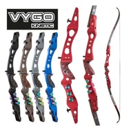 KINETIC VYGO 25" RECURVE RISER WITH BLACK WEIGHT