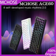 Mchose Ace 60x Ace 60 Pro Magnetic Axis Mechanical Keyboard Wired Low latency gaming keyboard PC Gif