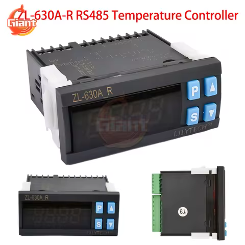 ZL-630A-R RS485 Temperature Controller Digital Thermostat Temperature Humidity Control Incubator The