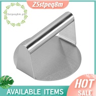 Stainless Steel Burger Press, 5.5 Inches, Round Burger Smasher, Non-Adhesive Bacon and Grill Press f