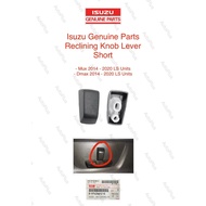 Isuzu Parts Power Seat Adjust Reclining Knob Lever Cover (Short): Dmax Mux (LS 2014-2020)