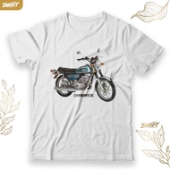 Kaos 1973 Suzuki GT250 GT 250 motorcycle TSHIRT BAJU DISTRO