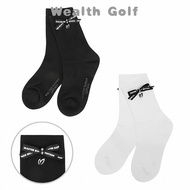 25 New Women's Golf Tights Fashion Bow Decorated Logo Sports Tights Casual Short Tights