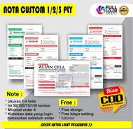 BISA COD | CETAK NOTA CUSTOM untuk Service HP dan Jual Beli HP