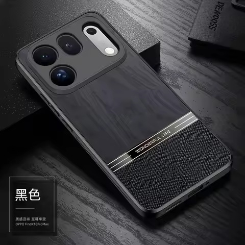 For OPPO Find X10 Pro Max Matte Wooden Case for OPPO Find X 10 X10E Shockproof Lens Camera Protectio