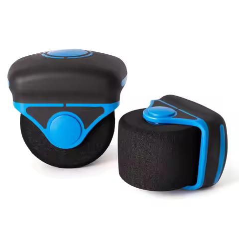 EHDIS Heat Resistant Sponge Foam Roller Carbon Fiber Car Vinyl Pressing Roller Auto Chrome Wrap Film