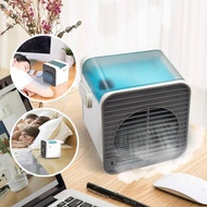 Mini aircond Portable Air Cooler USB Air Conditioner Desktop Cooling Fan Home Office