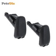 [PETSOLA] 1 Pair Car Nozzle Windshield Wiper Washer Spray Nozzle For BMW E90 E60 E46