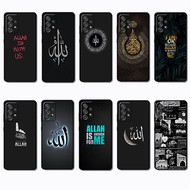 for Samsung A32 A33 A34 A35 A40 A40S A41 A42 VS10 allah Slim Black Border TPU Soft Case | Bare Phone