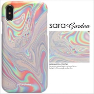 【Sara Garden】客製化 手機殼 Samsung 三星 Note8 漸層藍綠 保護殼 硬殼