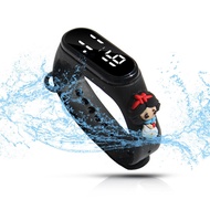 Children Doll Watch Electronic Watch LED Cartoon Watch Primary School Children Electronic Watch LED 