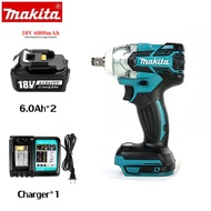 (ผลิตภัณฑ์ดั้งเดิม) Makita DTW285 18V ประแจผลกระทบไฟฟ้า แรงบิดสูงสุด: 280 N·m (210 in.lbs.) กำลังขับ: 280W (แบตเตอรี่ 6.0ah*2) รับประกันหนึ่งปี