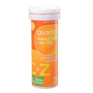 [Ready Stock] Guardian Vitamin C 1000mg + zinc 10mg 10 tablets / x1 tube